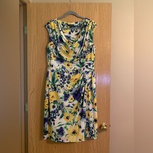 LAUREN Ralph Lauren 14W Floral Dress